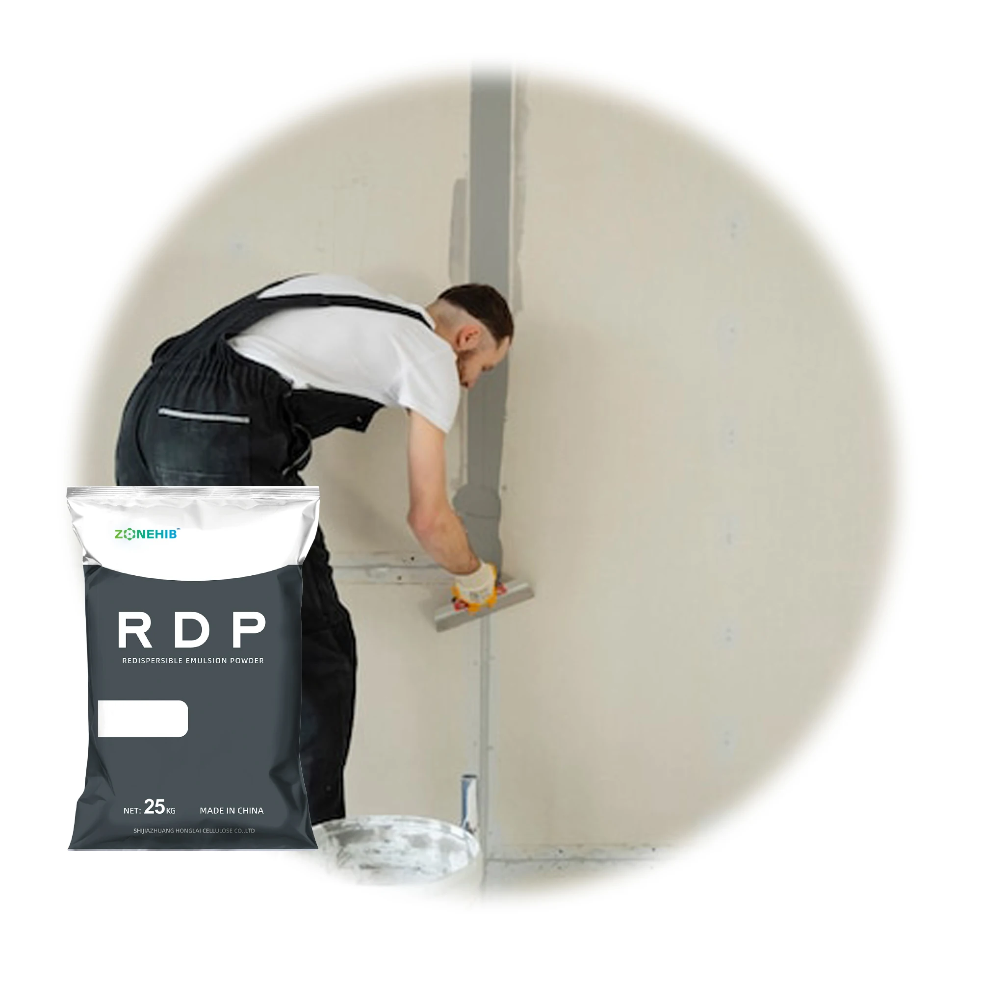 Bestsellers  Enhancing Flexibility Redispersible Latex Powder RDP VAE For  Crack Filler Putty Powder