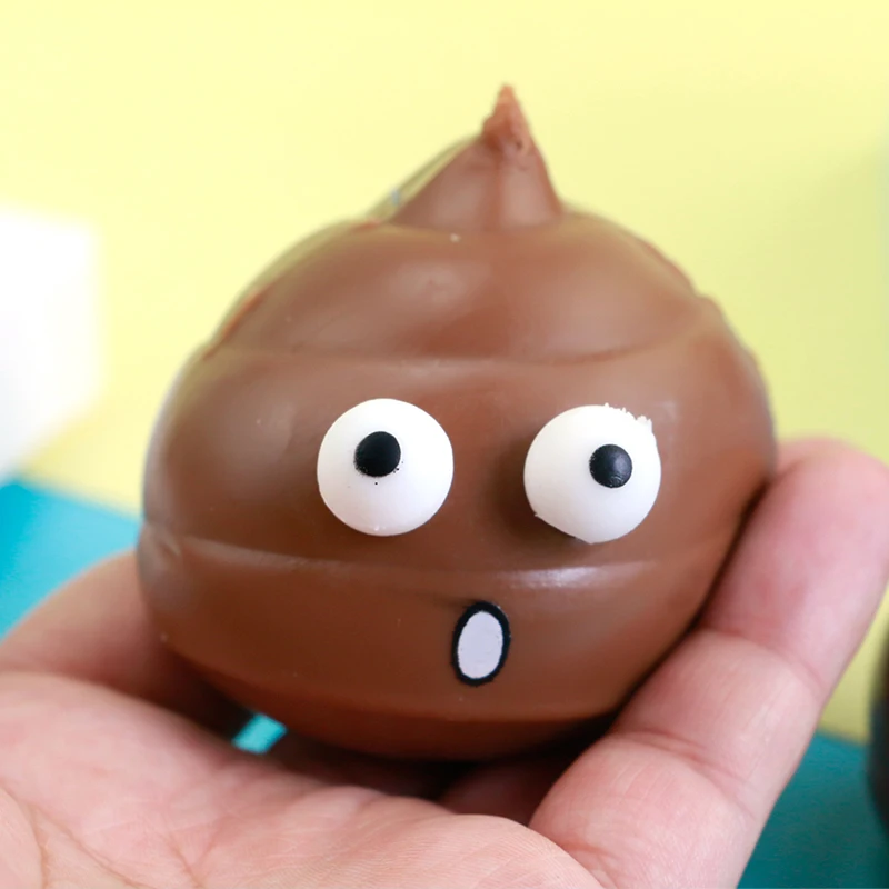 Hot Sale Adults Gag Gift Realistic Mischief Novelty Kids Toy Poop Halloween April Fools Day Poop Toy Simulated Spoof Toys