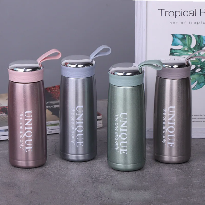 New Sustainable 280ml/360ml Mini Vacuum Bottle Flasks in Cute Beer Can Design Stainless Steel for Kids