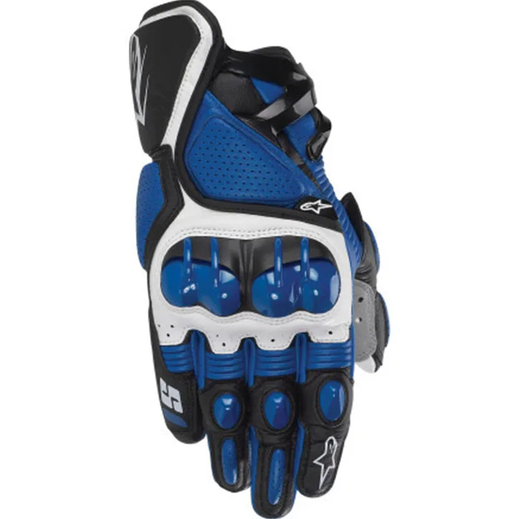 SLKE Long Hard Shell Wear-resisting Knuckle Anti-fall Sport Velocity Riding Racing Gloves MX MTB BMX ATV Motorcycle glove