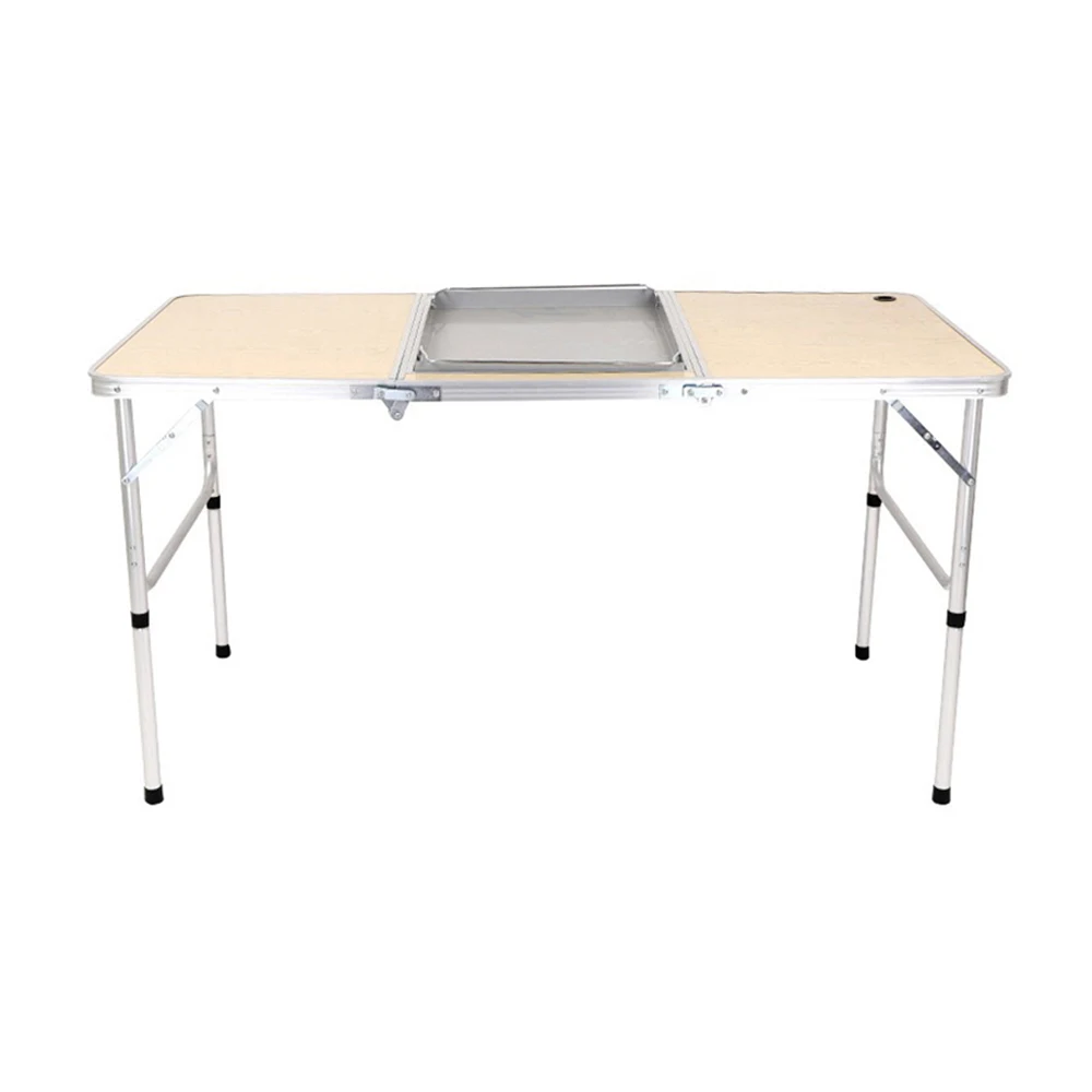 Складной алюминиевый стол для пикника и барбекю