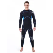 Customized 3mm 5mm Neoprene men women wetsuits full body surf diving suit Back zip Wetsuit