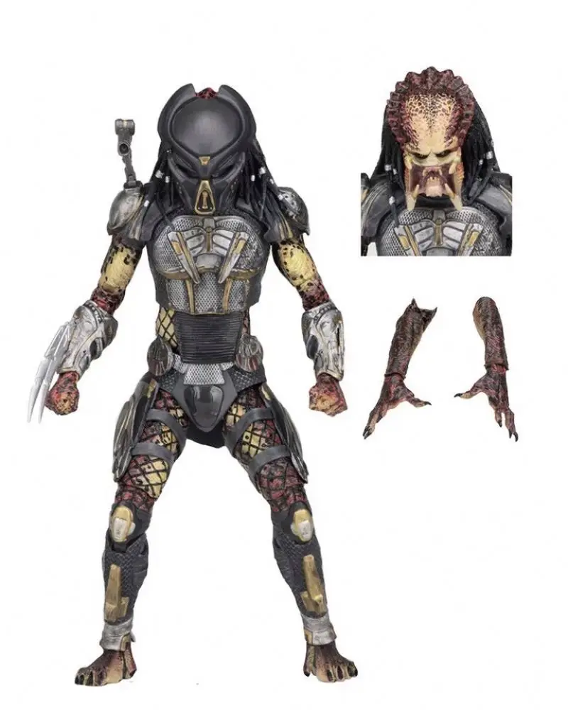 Hot sale 18cm movie 2018 Predator action figure Movable joints PVC model toy for gifts