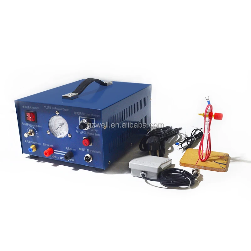Jewelry equipment Argon Spot Welder Gold Silver Spot Welding Machine jewelry laser soldering machine 50A 110V/220V
