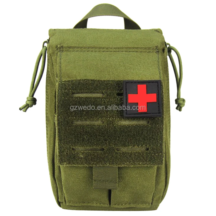 Empty Small First Aid Kit Bag Survival bag, Mini EMT Medical Emergency Kit Bag for Outdoor Hiking Traveling Hunting Car