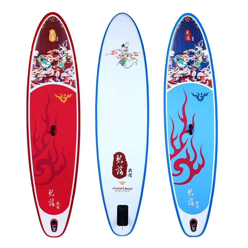 Chinese professional manufacture popular custom inflatable paddle board surfboard