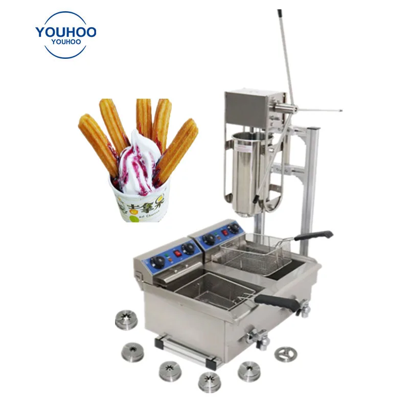 Small manual churrera churros machine 5L spain churro maker making machine a churros