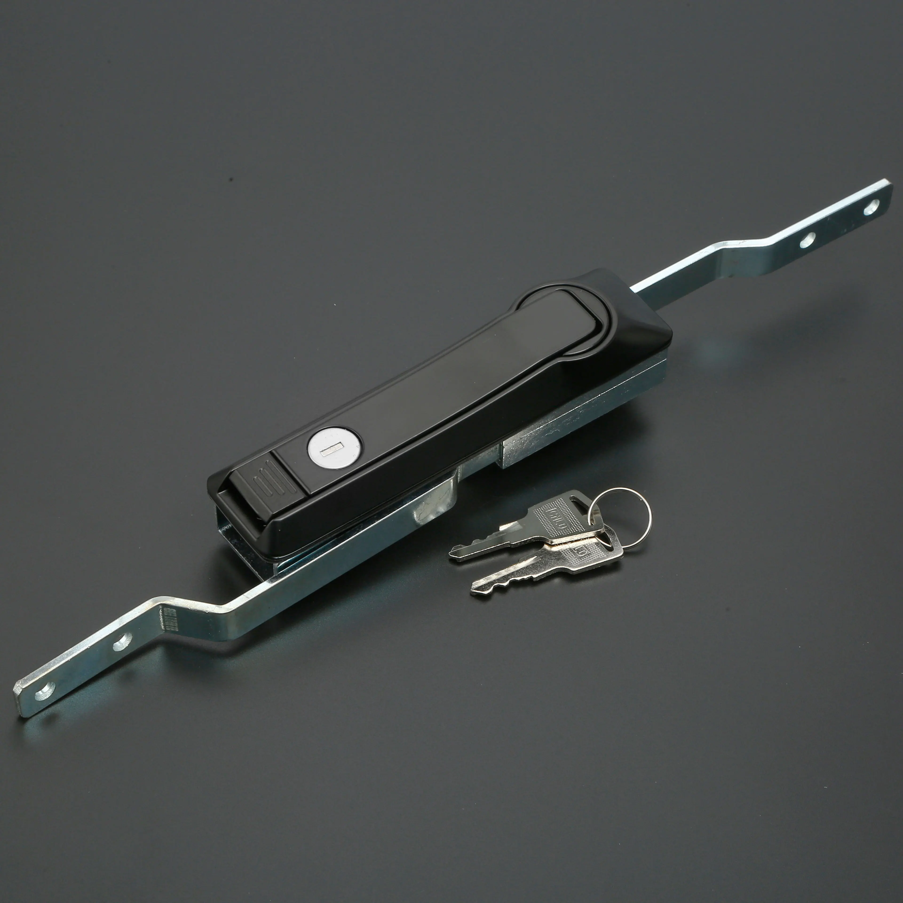 High quality Mode MS828 connecting rod zinc alloy black and silver lock for mechanical cabinet