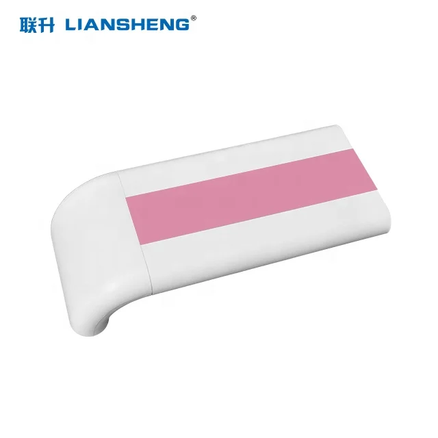 LS-698 The most commonly used PVC aluminum alloy corridor handrail in hospitals 140mm anti-collision handrail