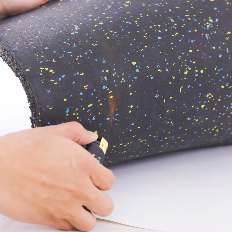 High quality wholesale gym rubber tiles flooring tpe rubber floor mat