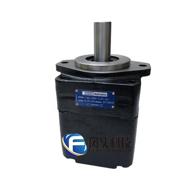 Hydraulic pump FENGTOU T6C T6D T6E T6DC T6EC T6ED single and double pump T6 series high pressure vane pump