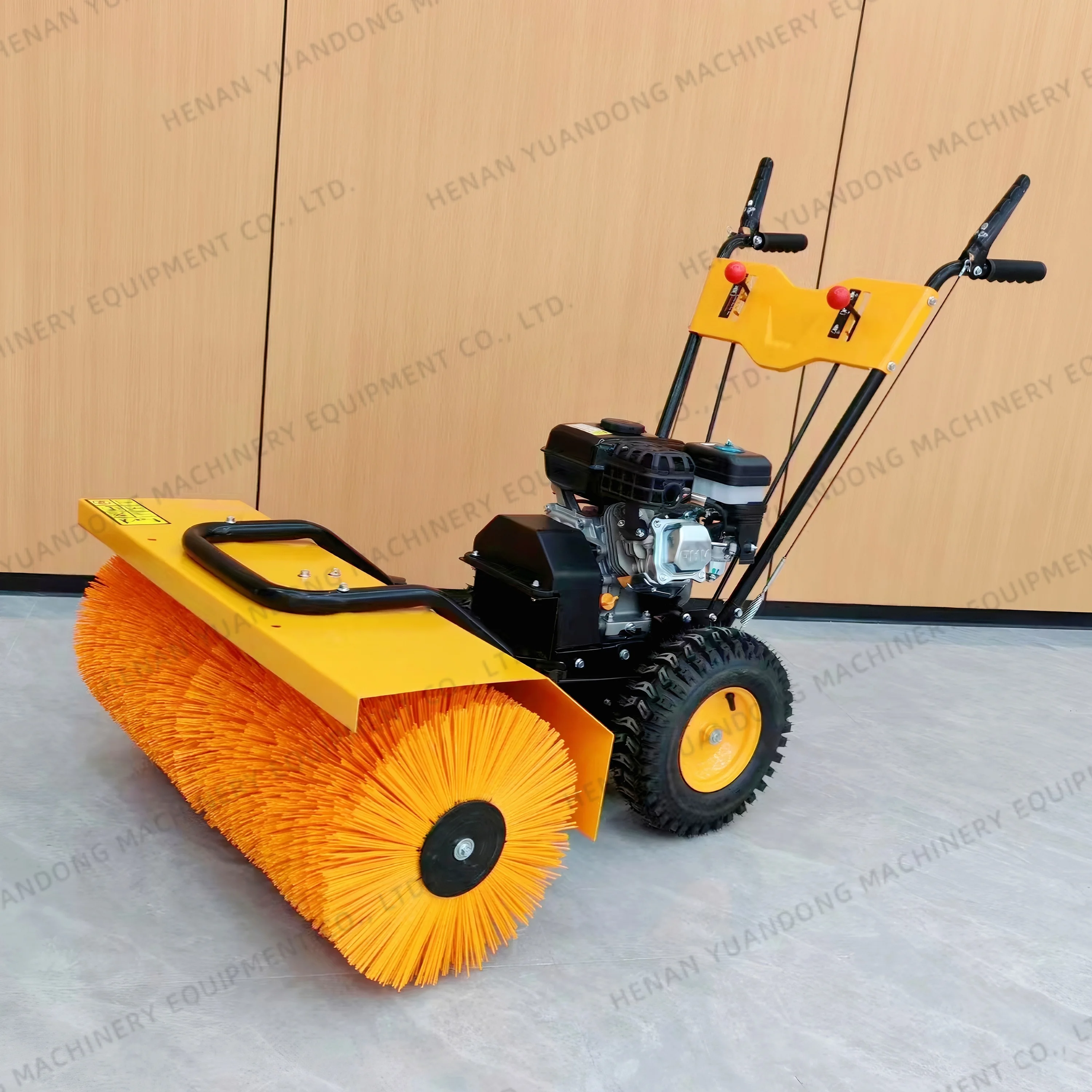 800-1300 MM Working Width Hand Push Snow Sweeper 13HP Multi-function Snow Thrower Hot Sale