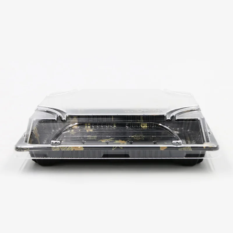 ZY03 Disposable food sushi packaging box with clear Lid plastic sushi container