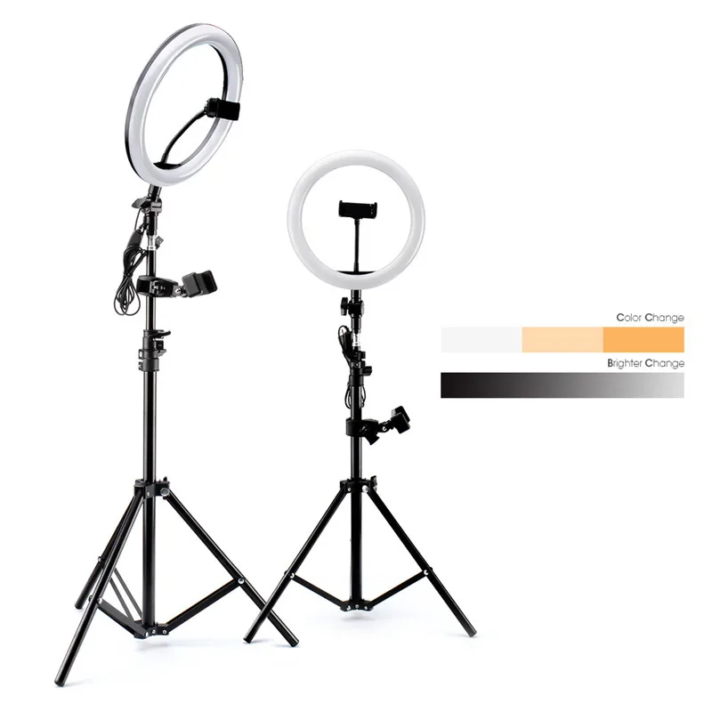  8 10 12 14 лет 18 дюймов стол фото кольцо света make up светящееся для rl-18 led ring light телефон мобильного