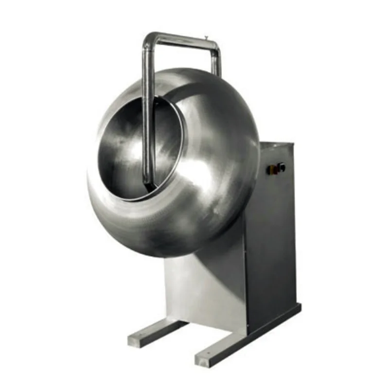 Automatic Electric Commercial Chocolate Panning Enrobing Machine Multifunctional Peanut Candy Sugar Coating Spraying Machines