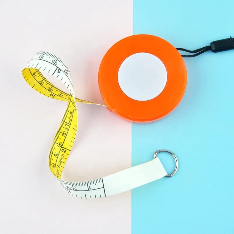Wintape Promotional Custom 3 Meter Round Plastic Tree Diameter Tape Measure with Imperial and Metric Scale 100cm OD tape measure
