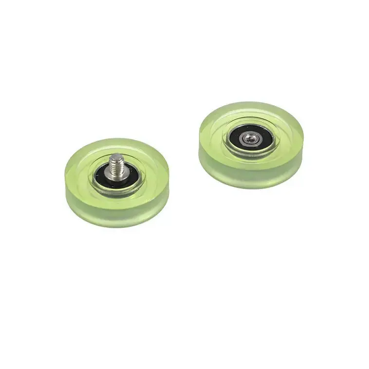 ZOTY Rubber Coated Bearings PU62640-10C1L8M6 M6x40x10 MM PU Polyurethane Wheel With Bearing