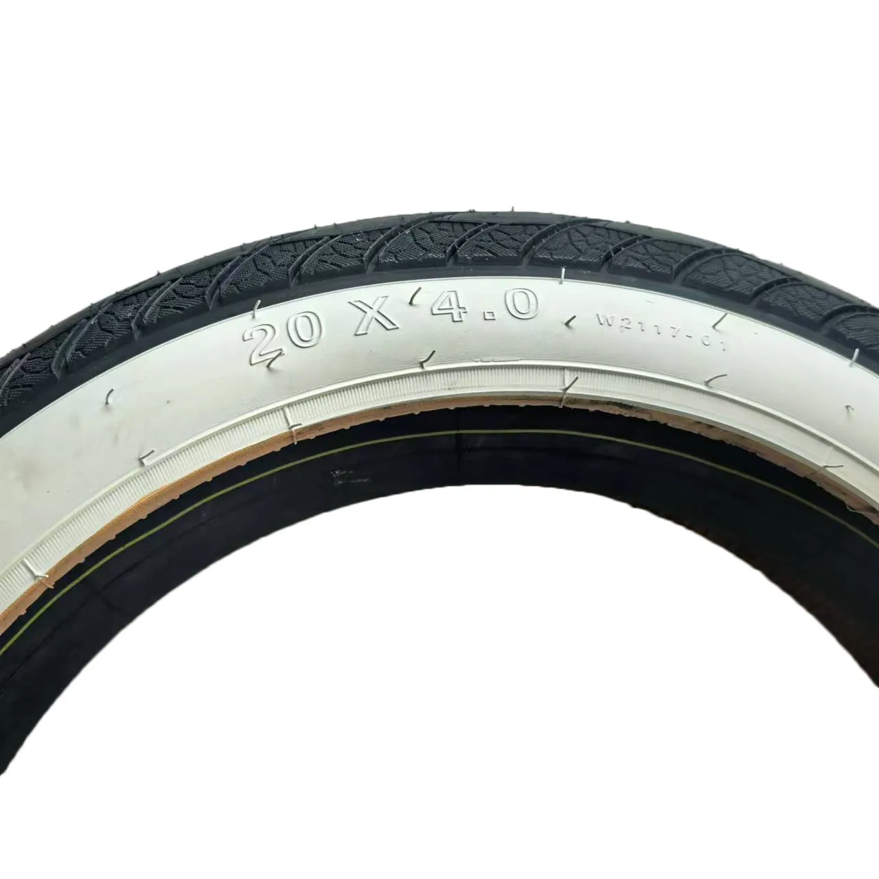 fat tire bikes 20*4.0 Electric mountain bike white edge outer tire 20x4.0 snow non-slip tire 20 inches for MTB Electric Bicycle