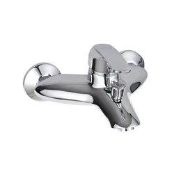 New Dual Hole Bathroom Shower Tap Bath Faucet Hot And Cold Bath Shower Mixer