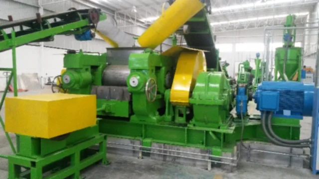 Crumb Rubber Making Machine Rubber Cracker Mill Waste Tire Recycling Line(XKP-560)