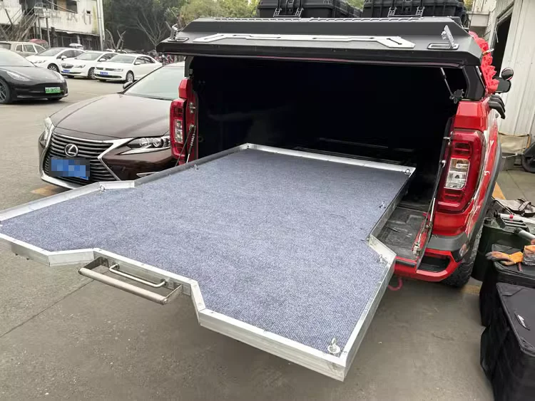Алюминиевая направляющая для грузового автомобиля с бампером