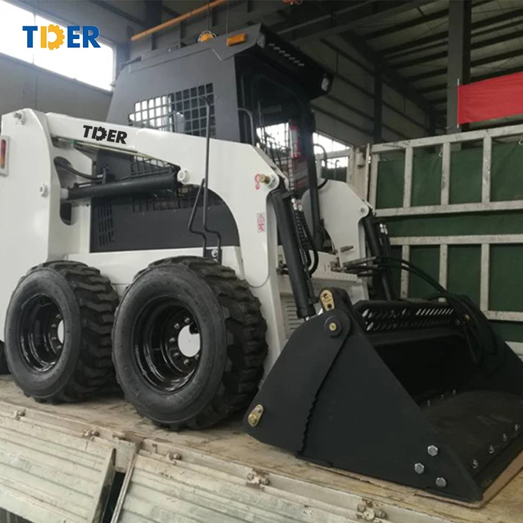  Мини-погрузчик с бортовым поворотом TIDER skidsteer 500 700 850 кг 1 тонна 5 тонны мини-погрузчик