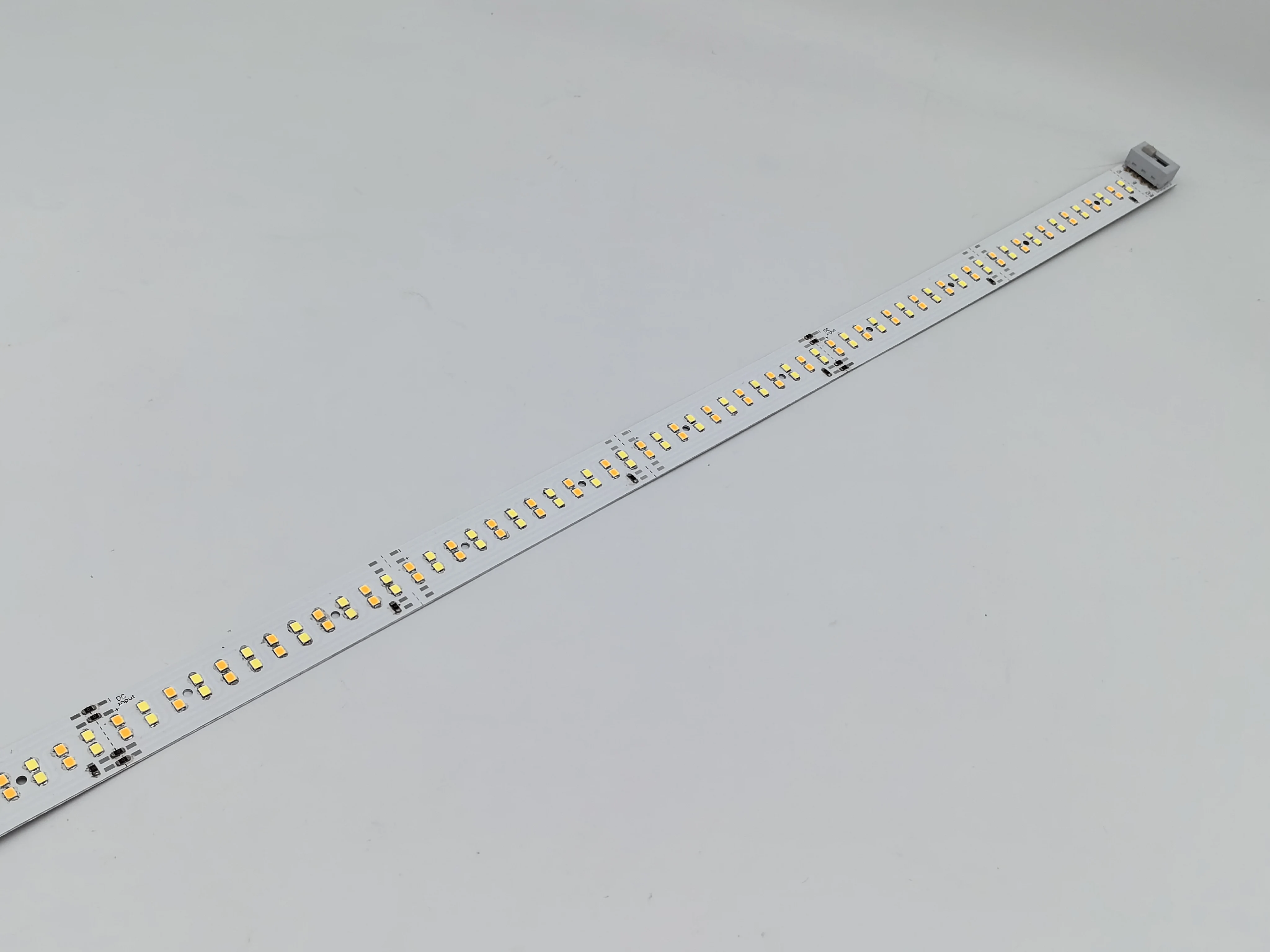 Dual Color LED Light Source Board SMD2835 warm white 2600-7000K led aluminum PcB light bar led module for linear light