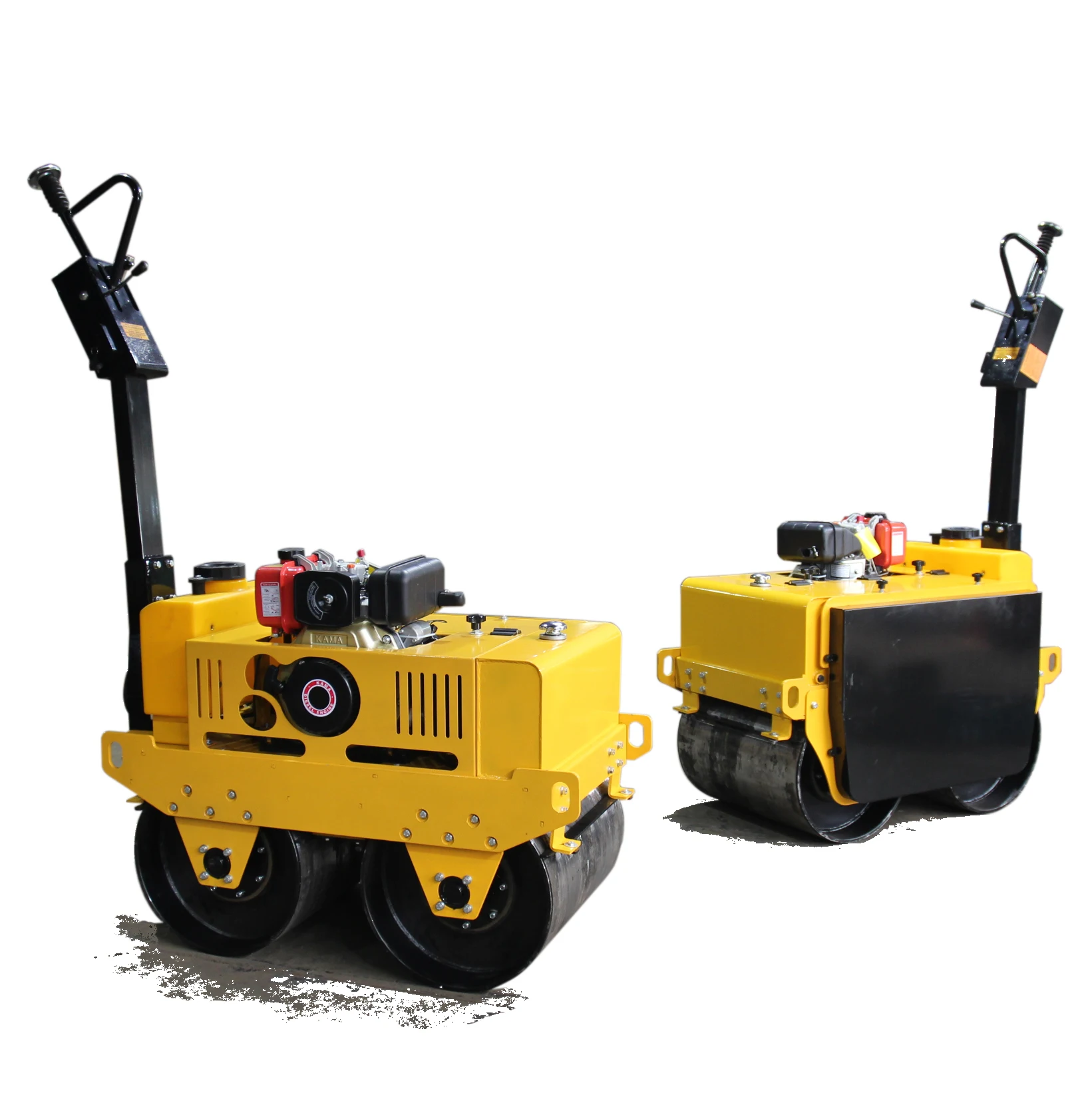 Honda engine plate compactor double drum roller compactor price hydraulic vibratory road roller price