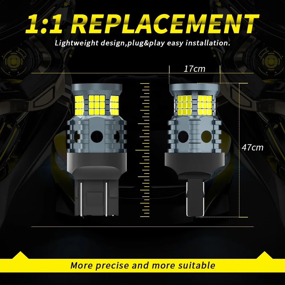 Car DC12V 3030 15 SMD 60led Car LED Turn Signal Brake Light Bulbs 1156 1157 truck tail lights with High Brightness