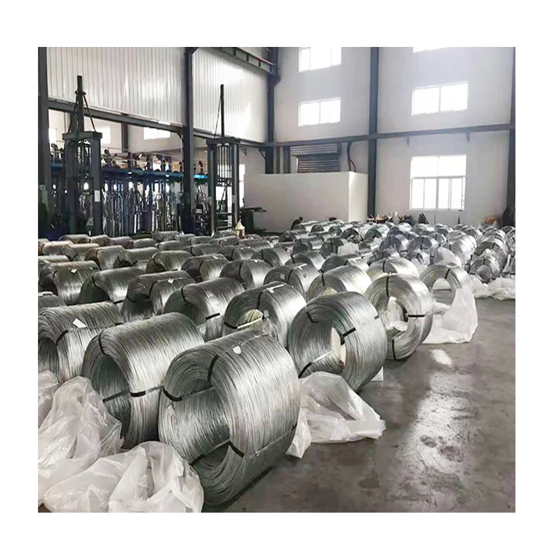 Galvanized Lowcarbon High Tension Steel Wire For Armouring Cable With Sealed