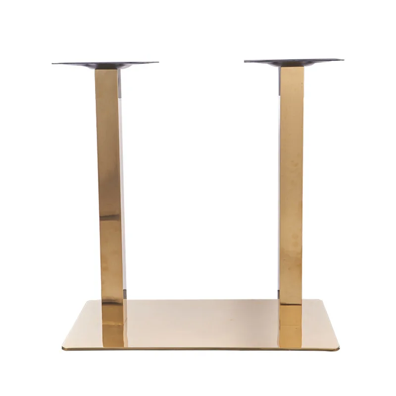 Factory supplier frame metal base sit and standing coffee table  base
