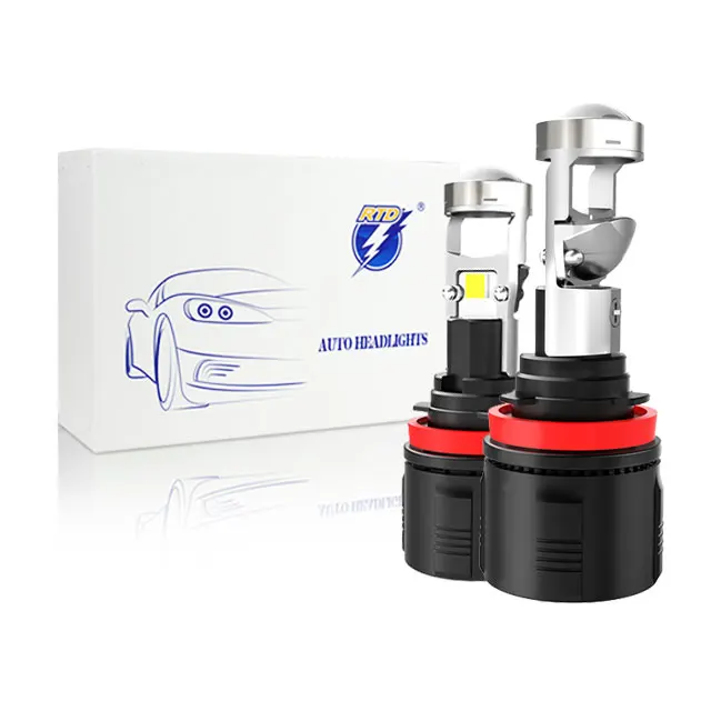 Оптовая продажа с завода RTD, H4 лазерные фары, противотуманные фары 9005 9006, линзы проектора H7, лампа H11 bi, светодиодный лазерный противотуманный проектор для автомобиля, грузовика