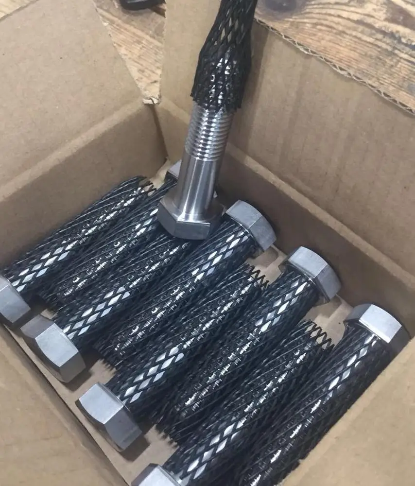 Fasteners S31254 254SMO EN DIN 1.4547 hex bolt stud threaded rod