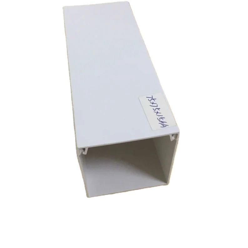 Customized Sizes Low Smoke Pvc Trunking PVC Canaleta Plastic Canals Wire Protection cable management