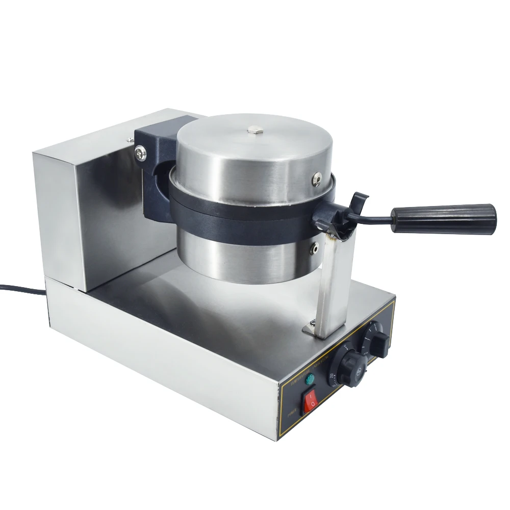 Hot Sale Snack Equipment Belgian Waffle Machine Professional Single Waffle Maker With Small Item