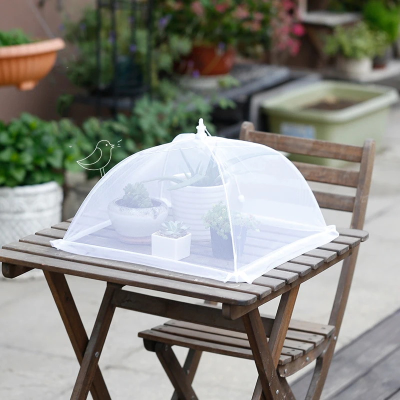 Туристическая сетка для еды идеальное покрытие от мух комаров пищевых продуктов тент-зонт