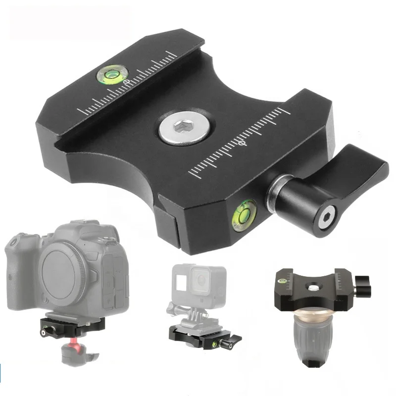 2022 Popular Easy To Use Camera Tripod Photography Quick Release Plate