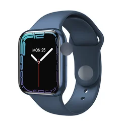 New Model 60 HZ Refresh Rate 1.82 inch 3.5D Curved Big Screen NFC IP68 Water Resistant HW37 Plus Smart Watch Series 7 Design