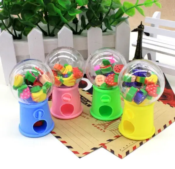 2019 new design Candy Toys Extruded Animal Eraser Innovative Products