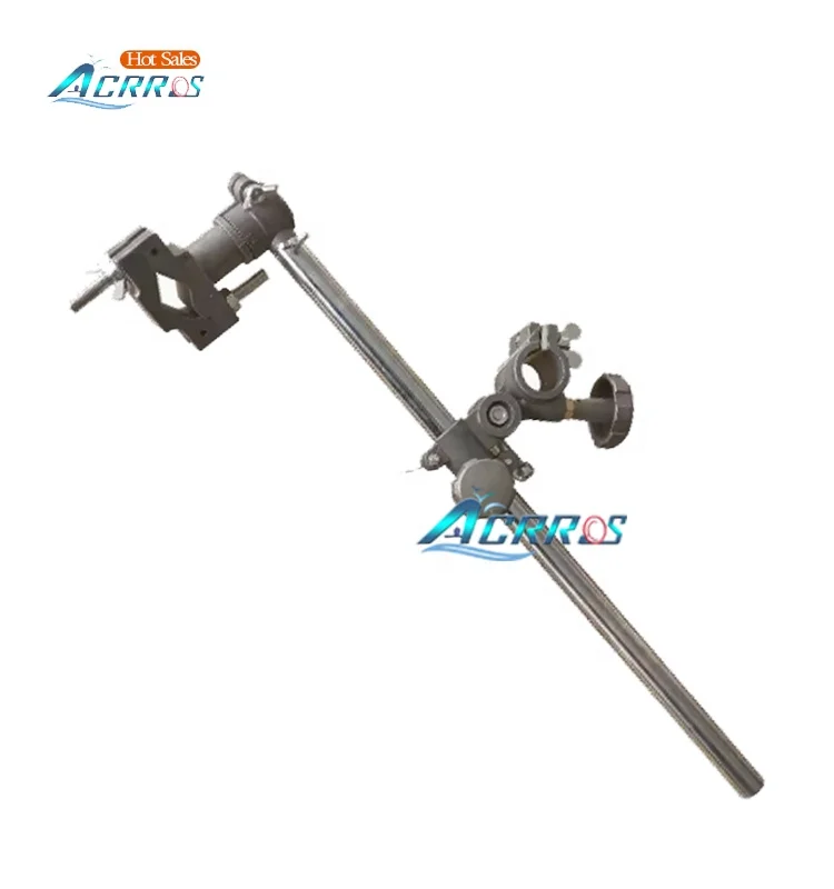 Adjustable welding torch stand support, 1m height mounting clamp support holder