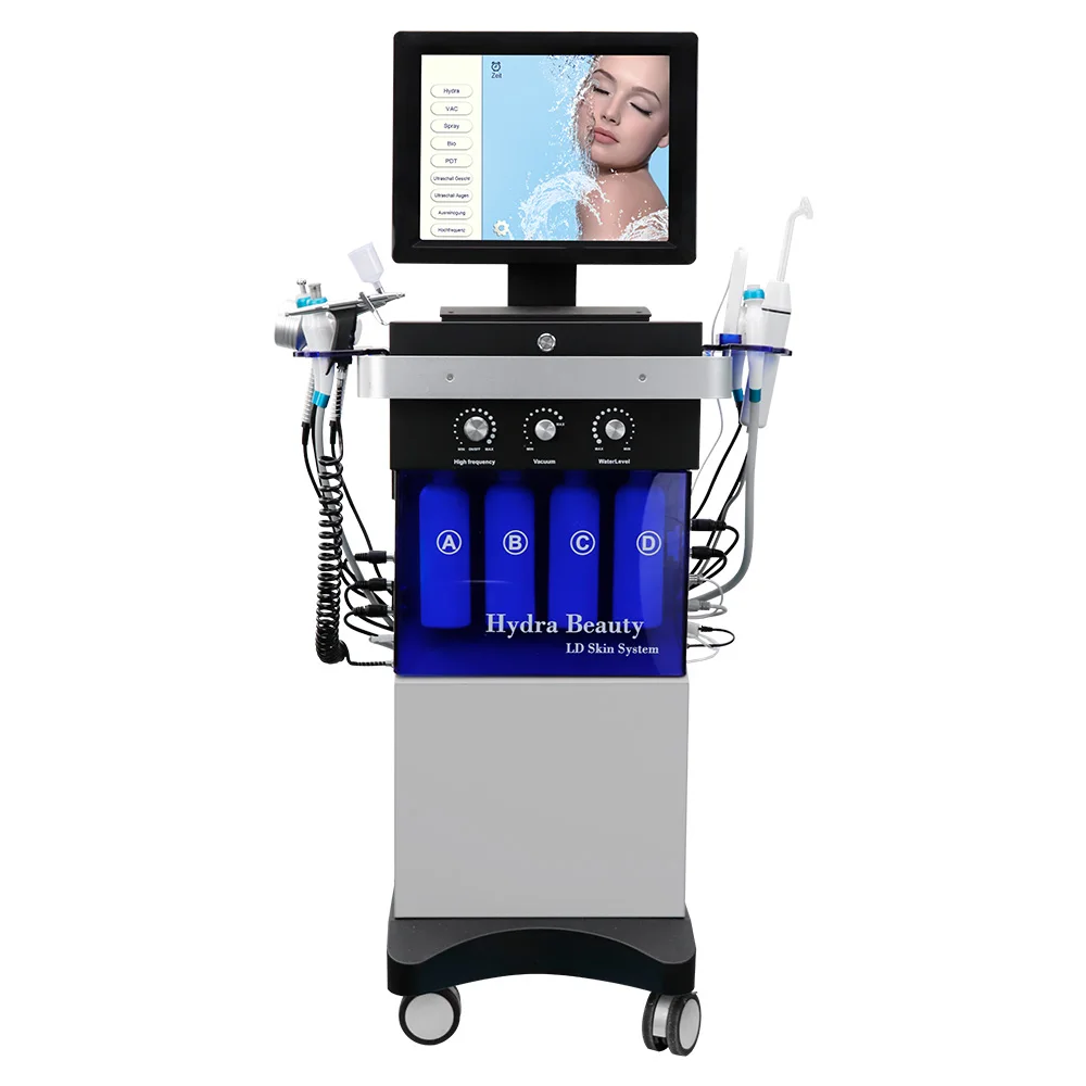 latest technology  9 in 1 Hydro Spa Machine for beauty  salon