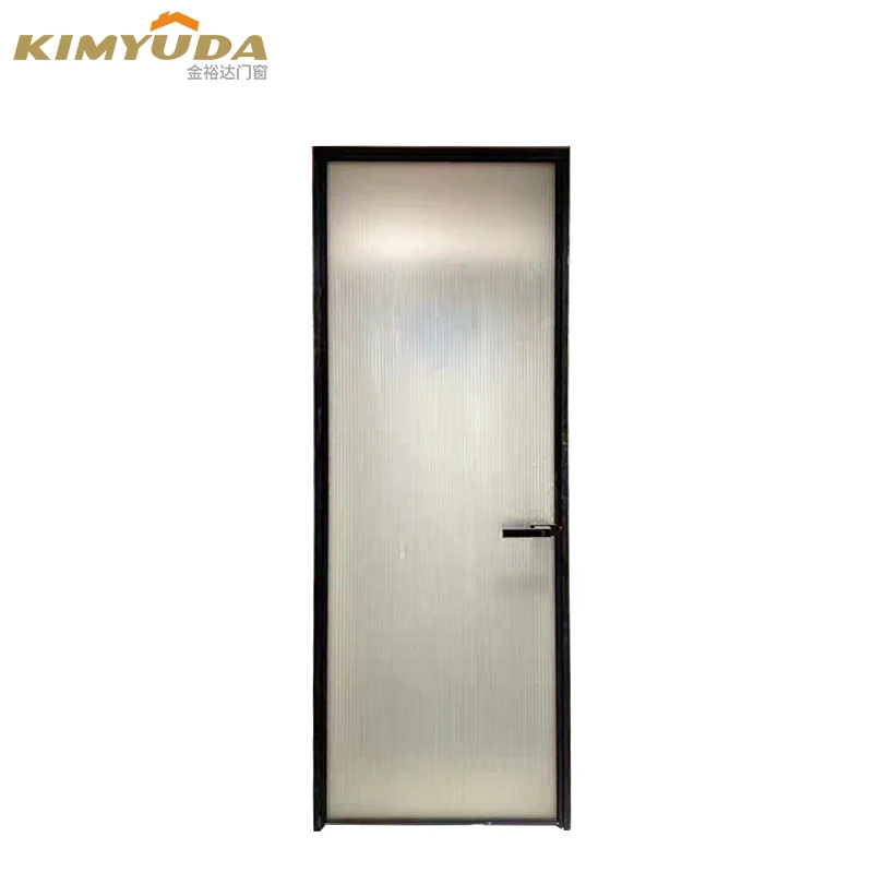 JYD toilet door design aluminium bathroom door Aluminium Hinged Doors