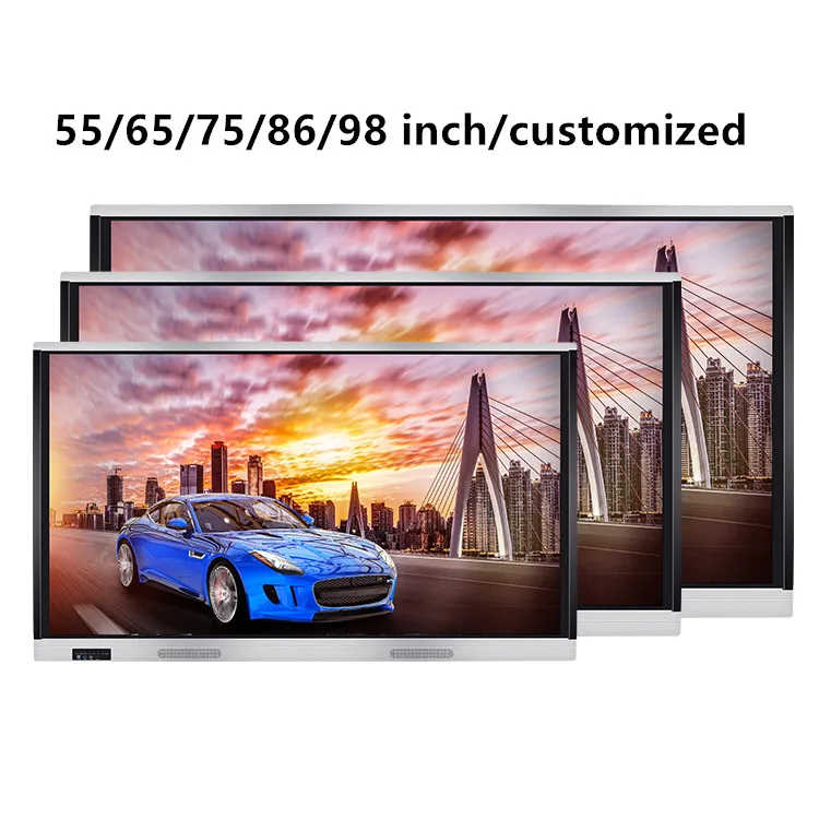 school/classroom/office 86 inch Intelligent touch screen 98 inch portable large size 55 86 interactive led panel