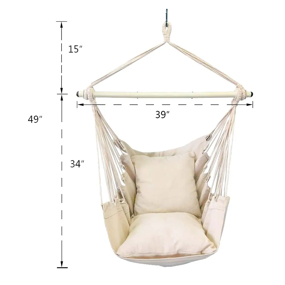indoor & outdoor garden hanging swing baby hammock chair patio swing chairs