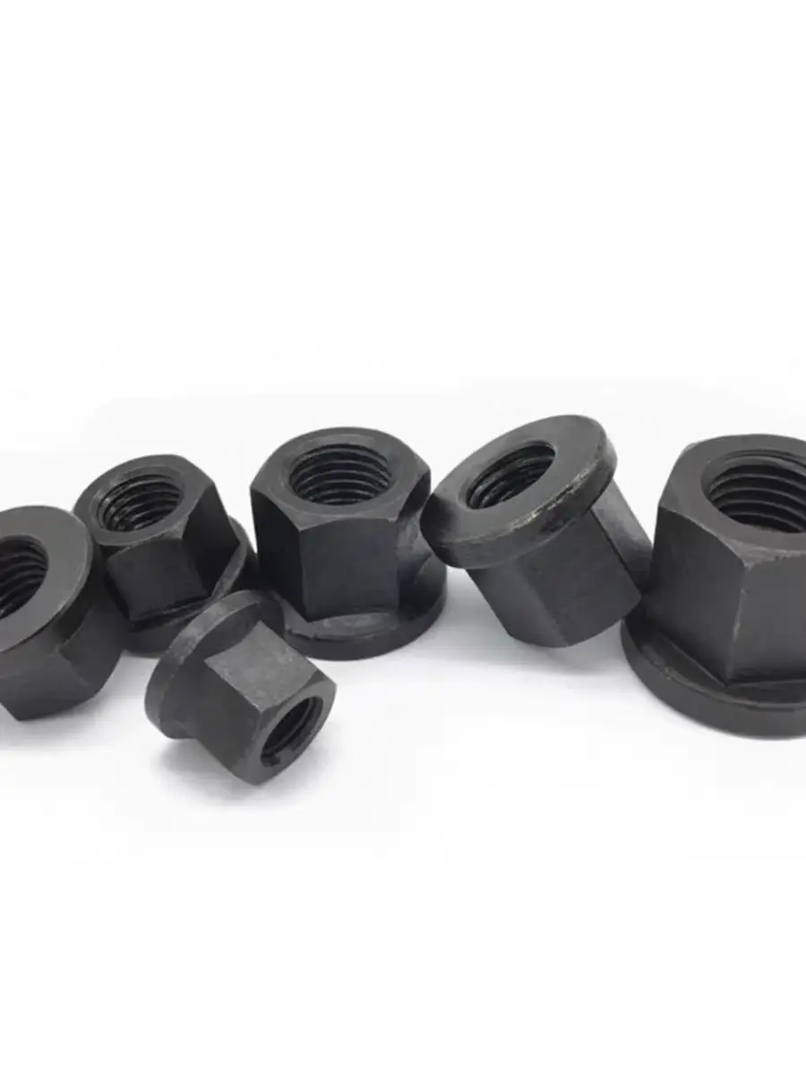 High Strength Gasket Flange Nut Platen Nut Hex Flange Thickened Nut