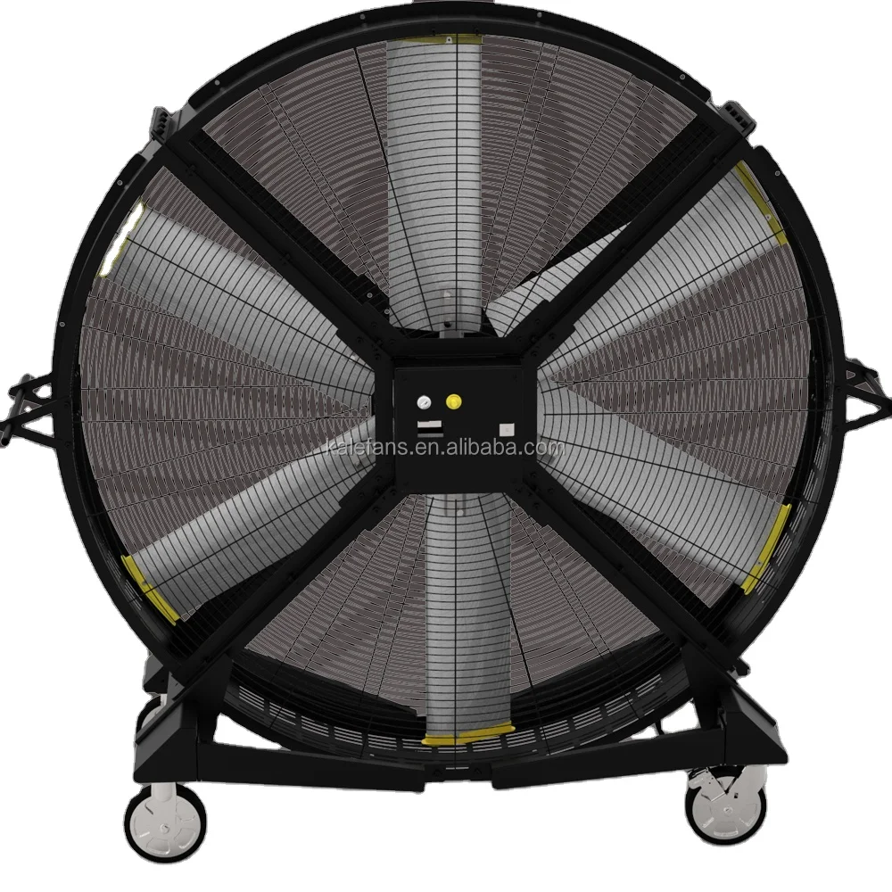 Factory directly sale low watt metal big ceiling fan poultry farm ventilation fans