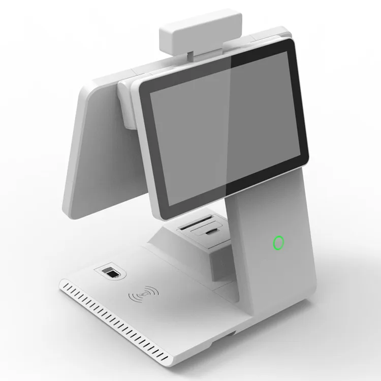 New Arrival 13.3 inch Dual screen touch Android POS System Temperature Screening Device access control visitor management device