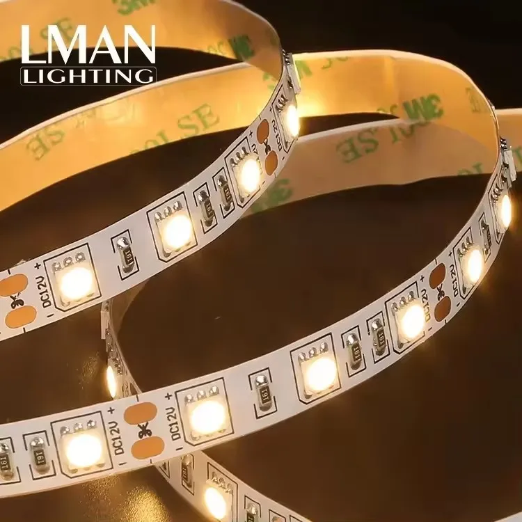 Заводская цена Светодиодная лента SMD5050 60 светодиодов/м 10 Вт/м мм