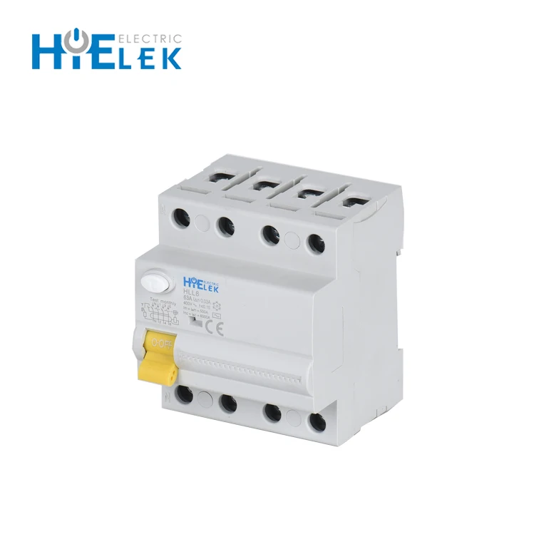 2P 4P 30 мА 100 300 16 А 32 40 63 а устройство для остаточного тока ELCB RCCB автоматический выключатель RCD