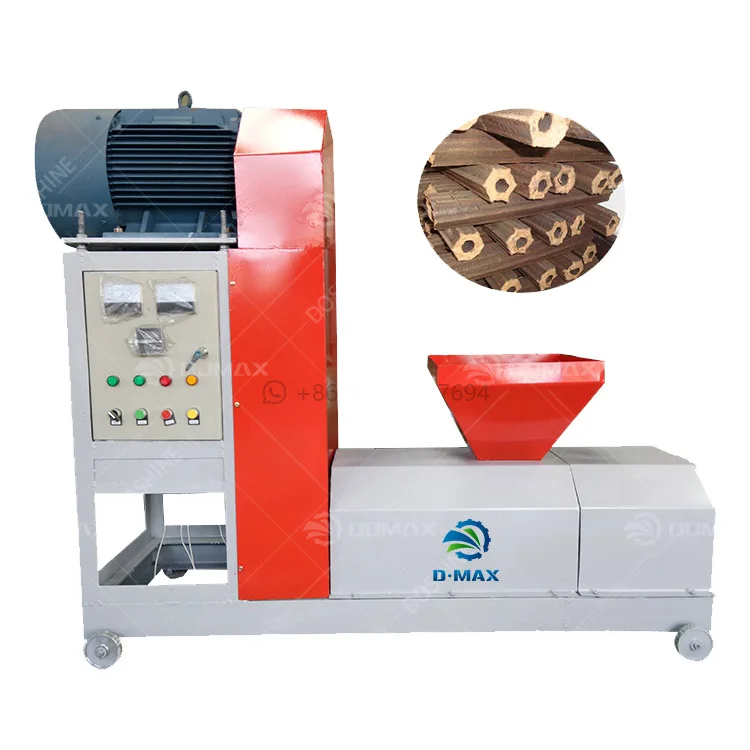 Factory price coal briquetting extruder/production line of charcoal machine/Charcoal briquette making equipment